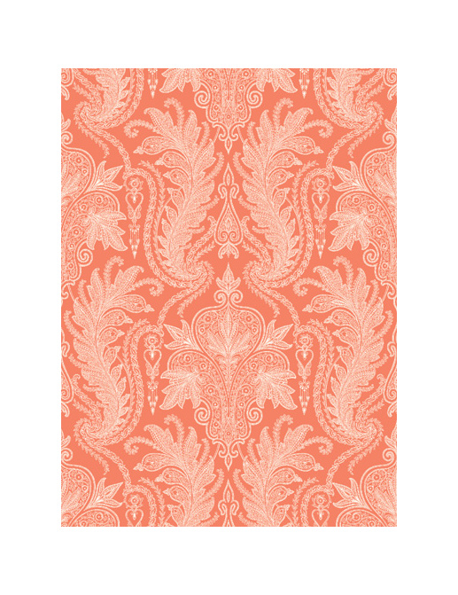 Обои Jaima Brown Chanticleer Persia-tangarine-white