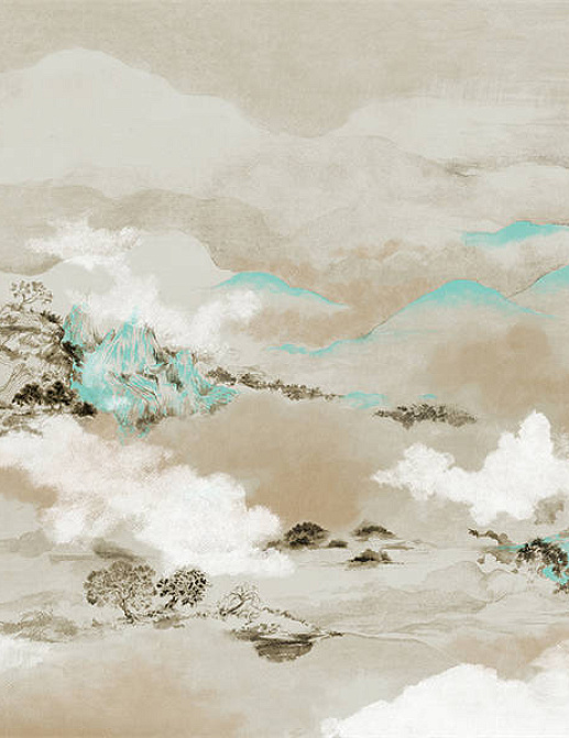 Панно и фотообои Faboie Silk Painting VI F-SN6044