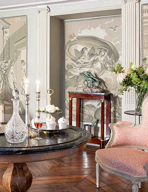 Обои De Gournay Papiers Peints Panoramiques Cupid & Psyche/E-21