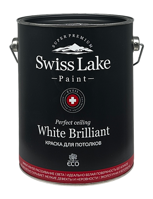 Краска Swiss Lake White Brilliant WB 2.7 л