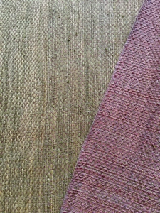 Ткань Bisson Bruneel Panama Cuba Panama-Rouge/Moutarde