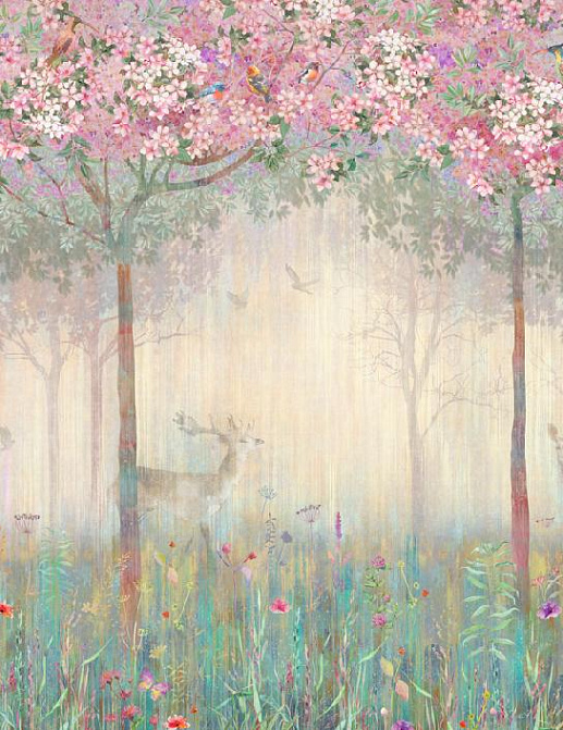 Панно и фотообои Affresco Botanica AFF 719 VEL 422