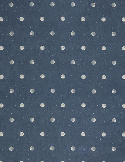 Ткань Andrew Martin The Kit Kemp Over the Moon/Denim