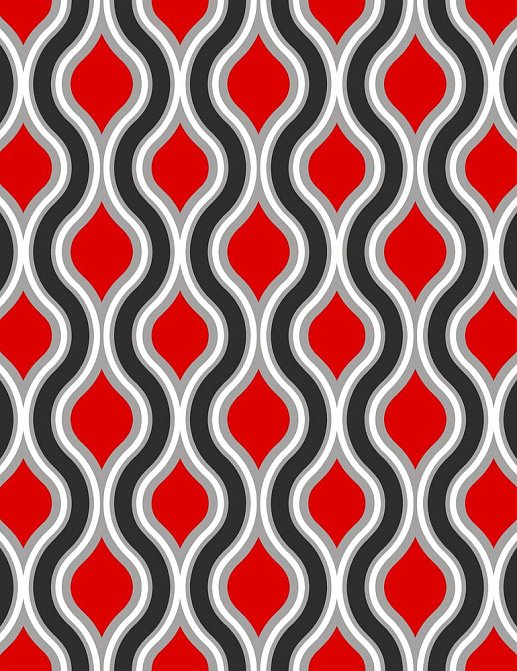 Ткань Galleria Arben Alicante Vintage/Red