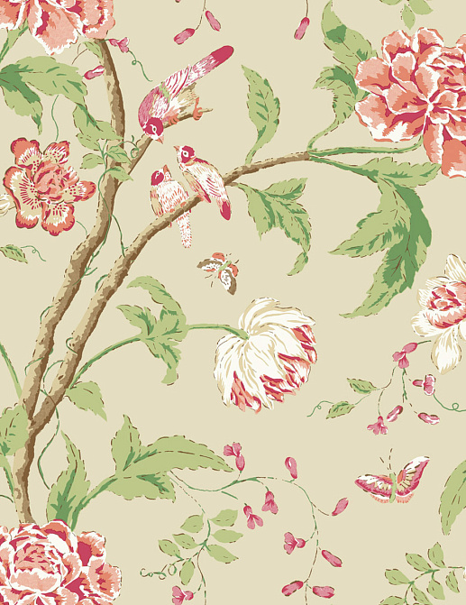 Обои York Blooms II Resource Library BL1781