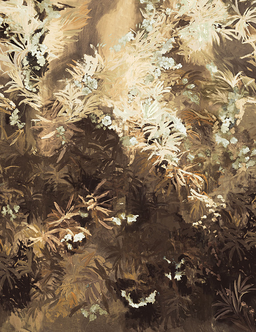 Панно и фотообои Lizzo Wallpaper Panels Wild Garden/01 Metallic