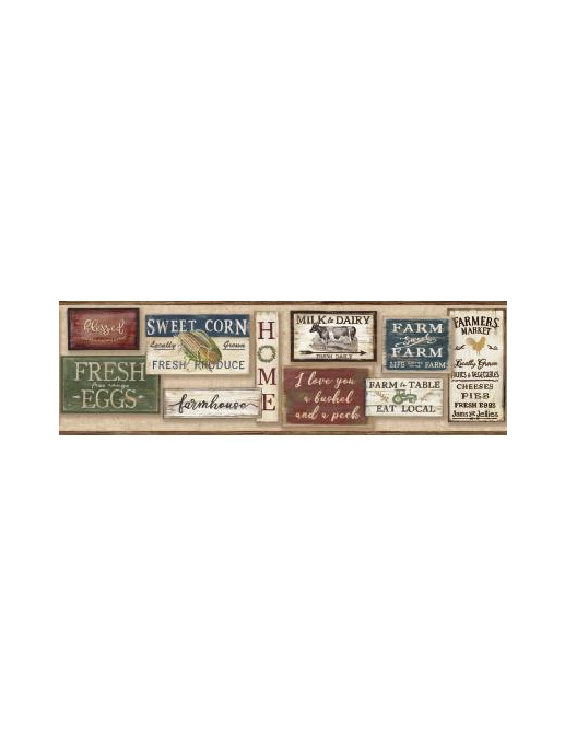 Бордюр York Rustic Living LG1362BD