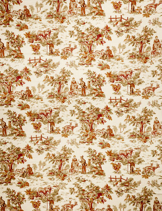Ткань Trend Terra Cotta Cinnamon Prints & Wovens Vol.II 02099/GardenSpice
