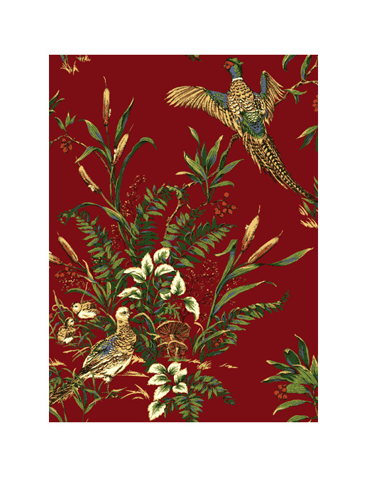 Обои Jaima Brown Retreat Pheasant-Run-Pepper