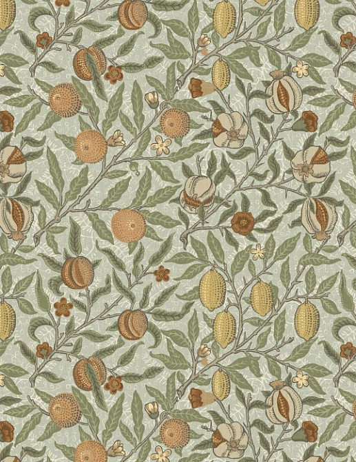 Ткань William Morris At Home The Forager Fruit/Lichen