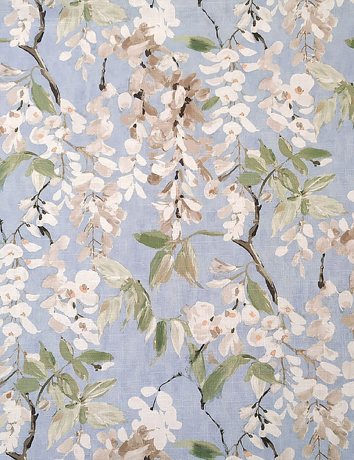 Ткань Dana Panorama Wisteria Wisteria/Powder