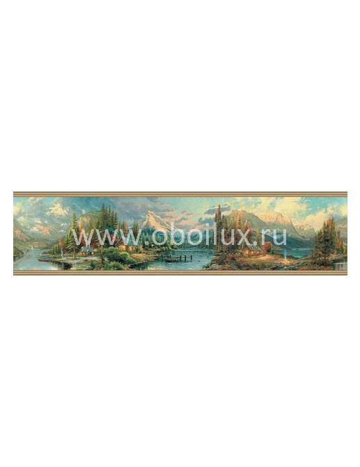 Бордюр Blue Mountain Green BC1581958b