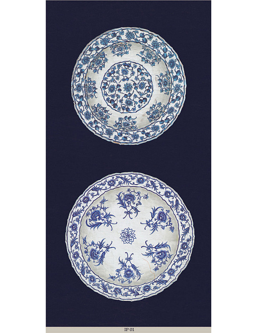 Панно и фотообои Iksel Scenic & Architectural Wallpapers Iznik Plates IP01