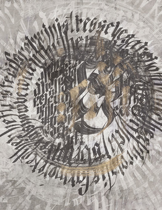 Обои Factura Collection 2021 CALLIGRAPHY/4