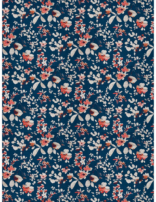 Ткань Trend Navy-Amethyst Prints & Wovens Vol.II 03367/Navy