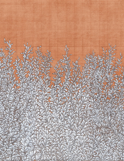 Обои Paul Montgomery Studio Endur Collection (Mural Sources) E-FL-015-HR-CF/Copper