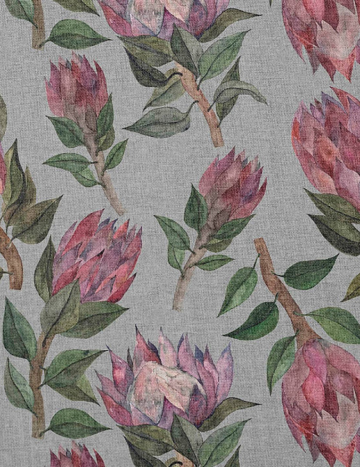Ткань Marufabrics Vivid Protea/Grey