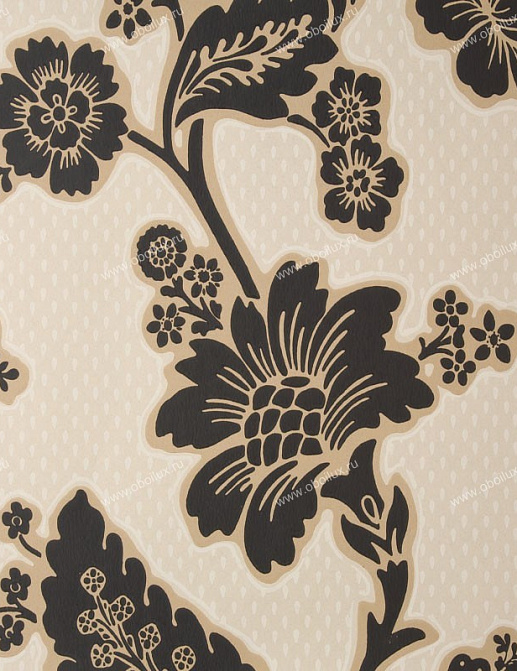 Обои Little Greene London Wallpapers 0277SOBLACK