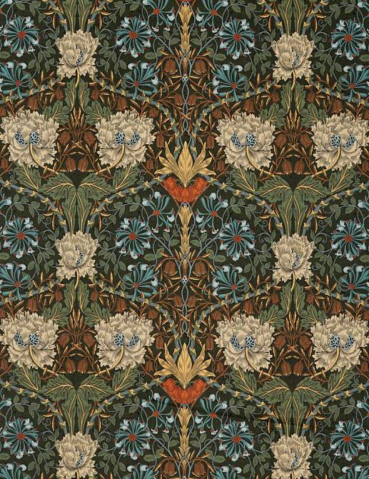 Ткань Morris & Co Rouen Velvets 236939