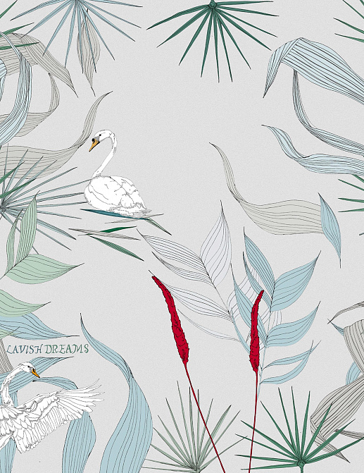 Обои Wall & Deco Contemporary Wallpaper Collection WDWN2101