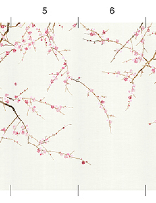 Обои Paul Montgomery Studio Melange Series Cherry Blossoms Nacre