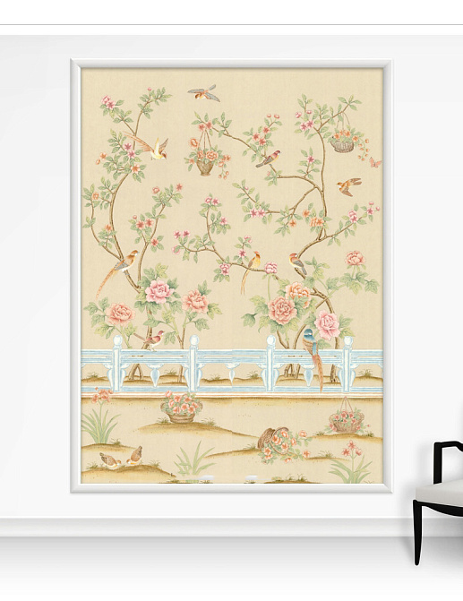 Обои Paul Montgomery Studio Murals For Unique Walls Adriana Diptych/Fresco