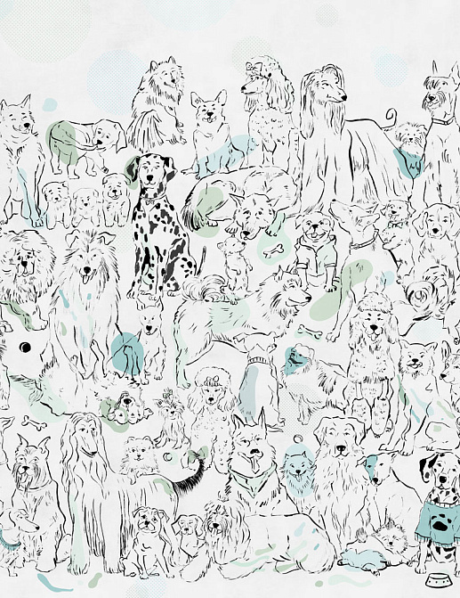 Обои Factura Kids DOGGYLAND/3