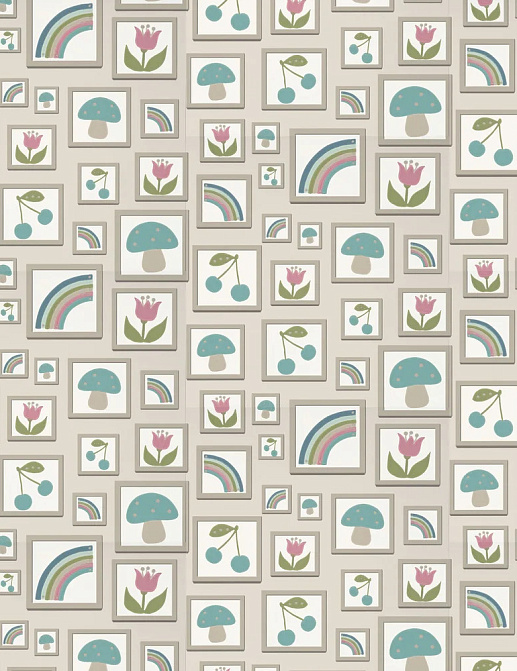 Обои Little Greene Storybook Papers 0231BAPORTL