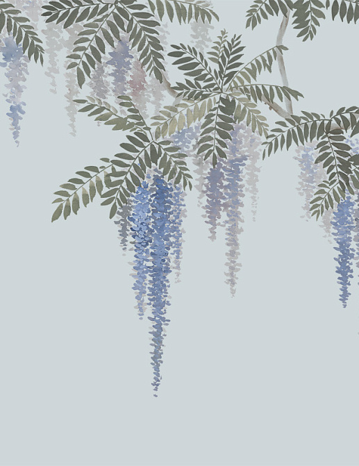 Обои Yana Svetlova Wallcoverings Art Prints C18/BLUE