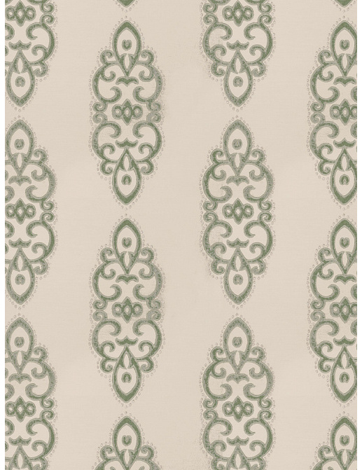 Ткань Fabricut Silk Nuances Opal Grier Medallion/Seamist