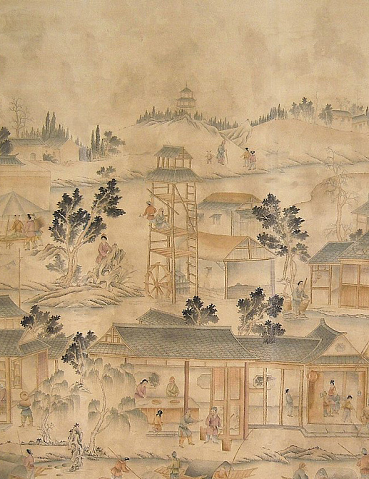 Обои Paul Montgomery Studio Fine Painted Wallpapers Meng Hui