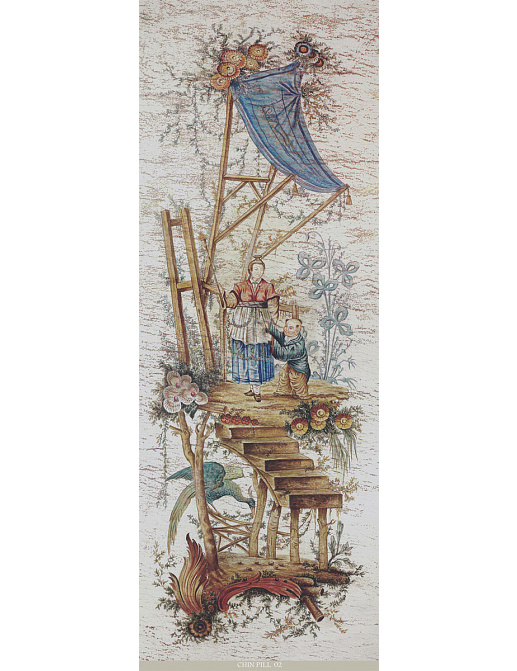Панно и фотообои Iksel Scenic & Architectural Wallpapers Pillement Chinoiserie CHIN PILL02
