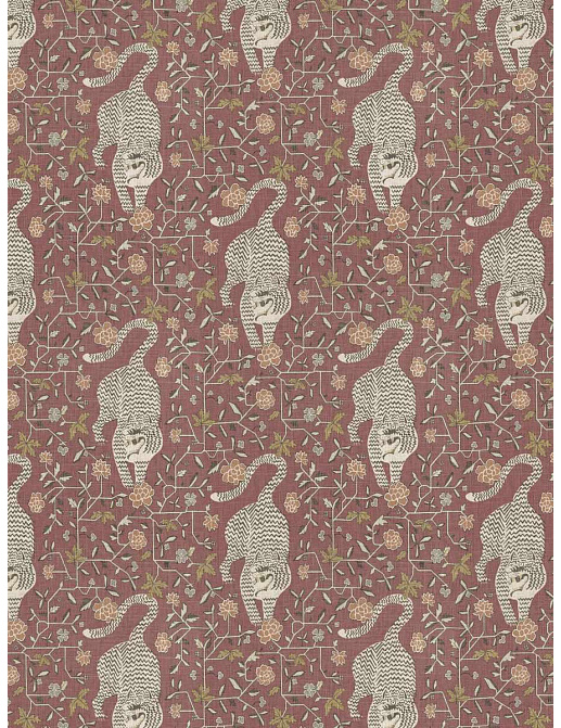 Ткань Fabricut Lemieux Material Archive Heirloom Neutrals Troyes/RoseMadder
