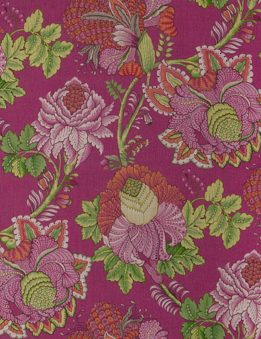 Ткань Stroheim Jardin Nautefort/Flamingo
