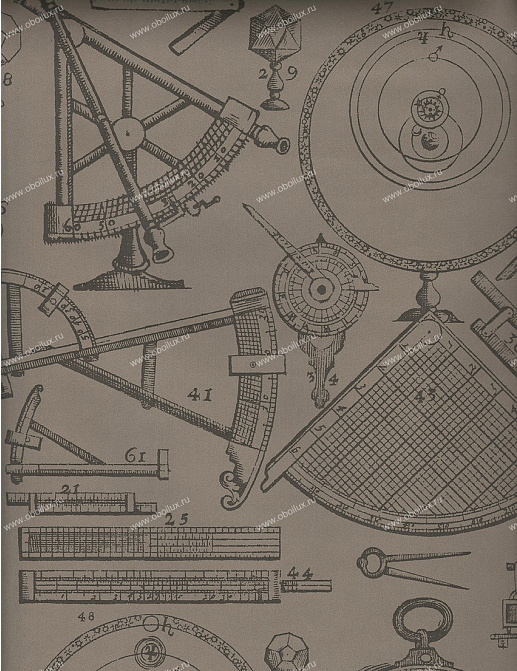 Обои Andrew Martin Navigator Newton/Coffee