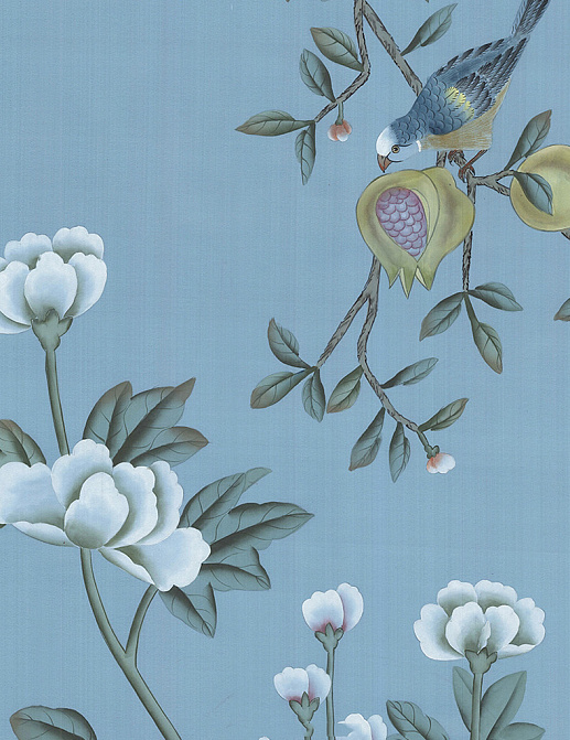 Обои Paul Montgomery Studio Murals For Unique Walls Jinan/Blue