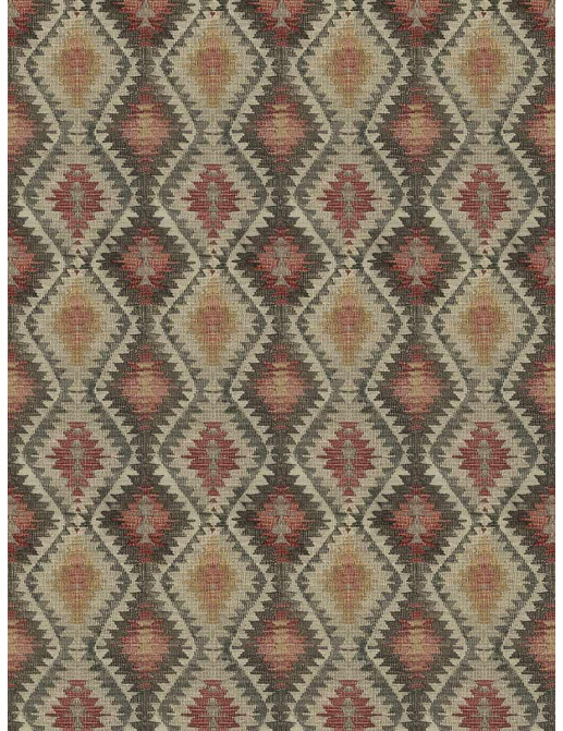 Ткань Fabricut Natural Nuances Vignettes Clay ParodiaKilim/Rosewood