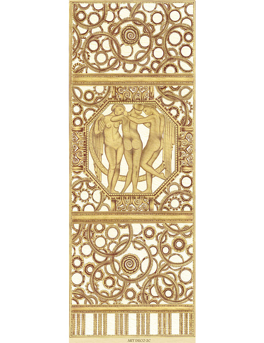 Панно и фотообои Iksel Scenic & Architectural Wallpapers Art Deco Theree Graces ART DECO 2C