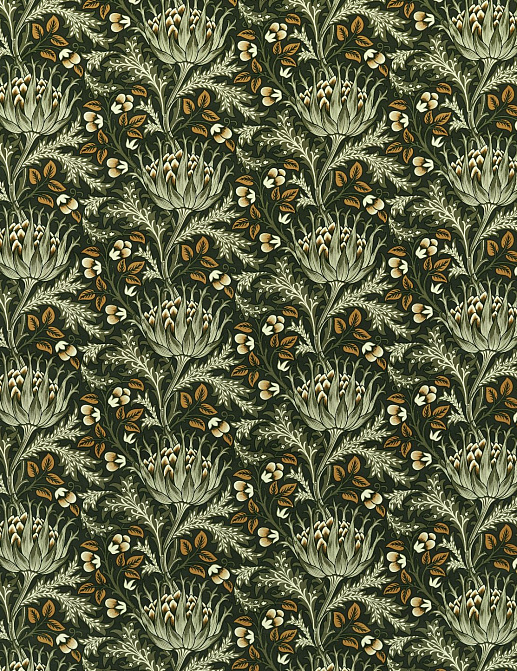 Ткань Morris & Co Wardle Velvets 227000