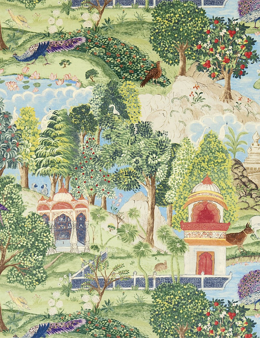 Ткань Zoffany Jaipur Prints and Embroideries 321686