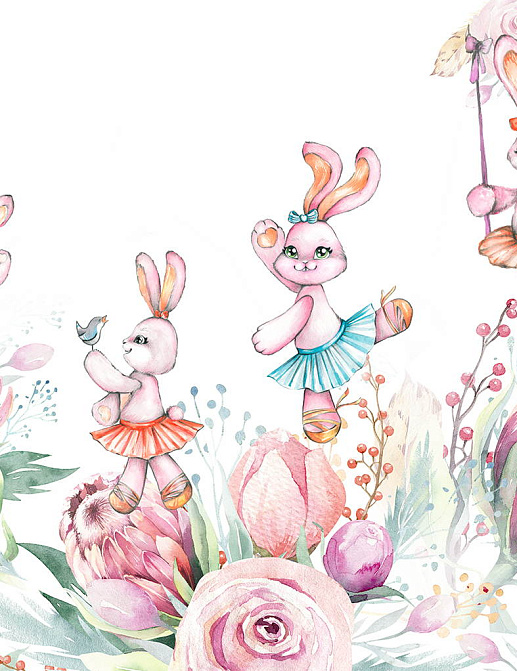 Обои Wall Street Rabbit Room 21297