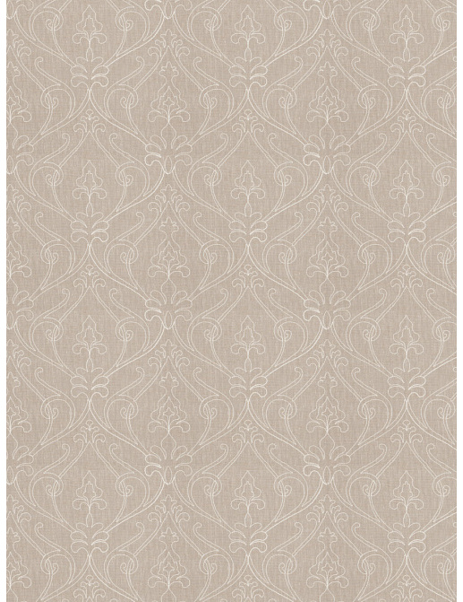 Ткань Fabricut Statement Sheers Flax Teddy Damask/Linen