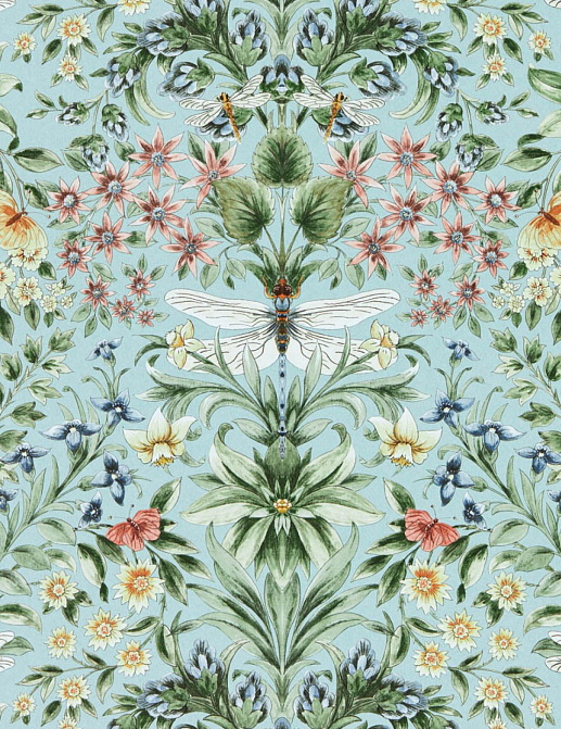 Обои Clarke & Clarke Secret Garden W0196/02