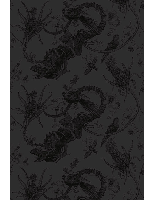 Обои Timorous Beasties Stock SWP/IGU/BLK/05