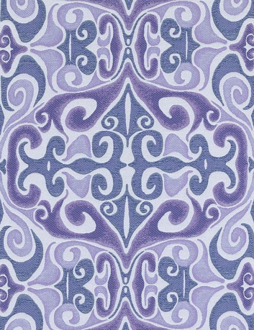 Ткань Duralee Eileen K. Boyd Vol.2 - Pewter, African Violet 15653/95