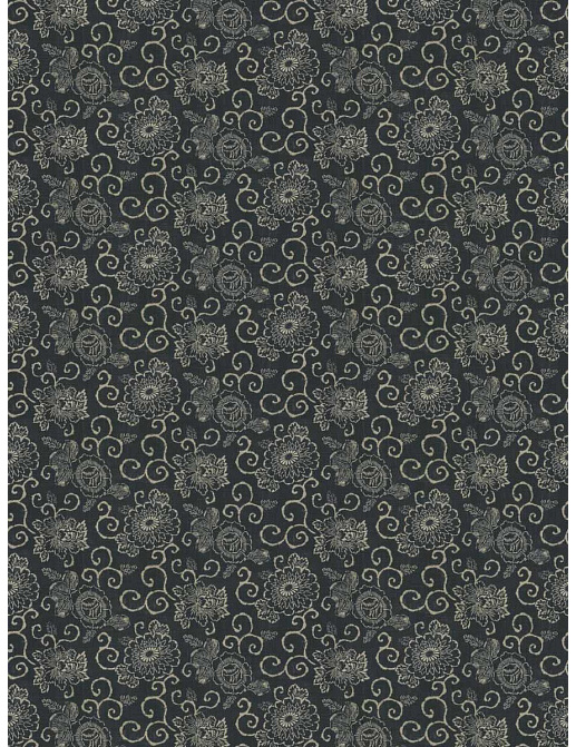 Ткань Fabricut Lemieux Material Archive Atelier Ink Chaumont/Indigo