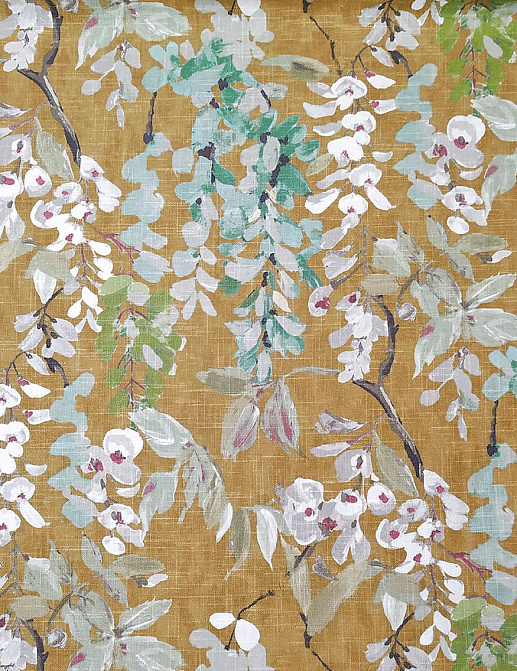 Ткань Dana Panorama Wisteria Wisteria/Ochre