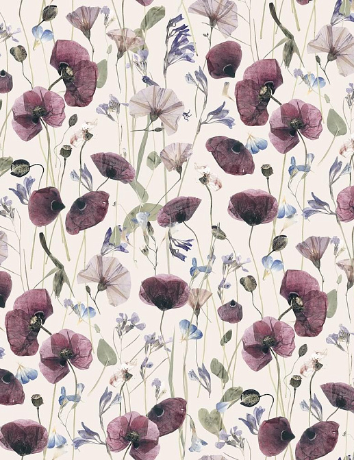 Ткань Marufabrics Florium 02019/Pink
