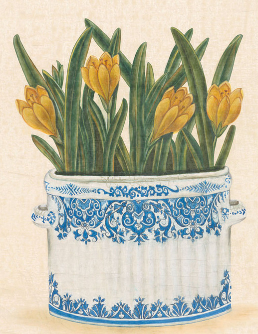 Панно и фотообои Iksel Scenic & Architectural Wallpapers Potted Flowers PF14
