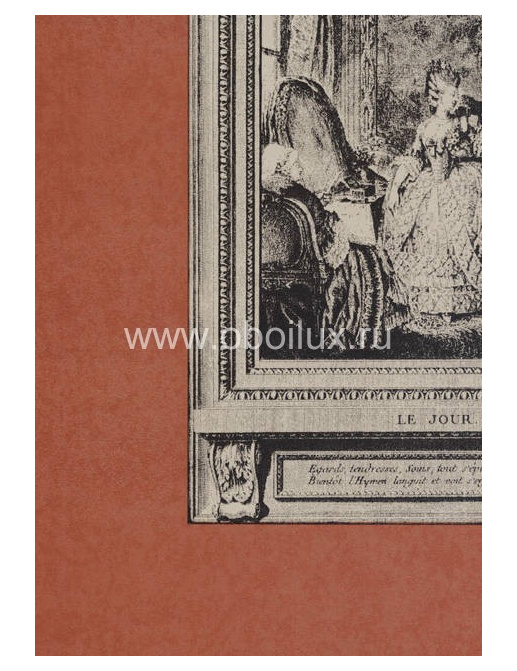 Обои Lewis & Wood Book I - Sporting & Character LW94174/Print Room Salmon